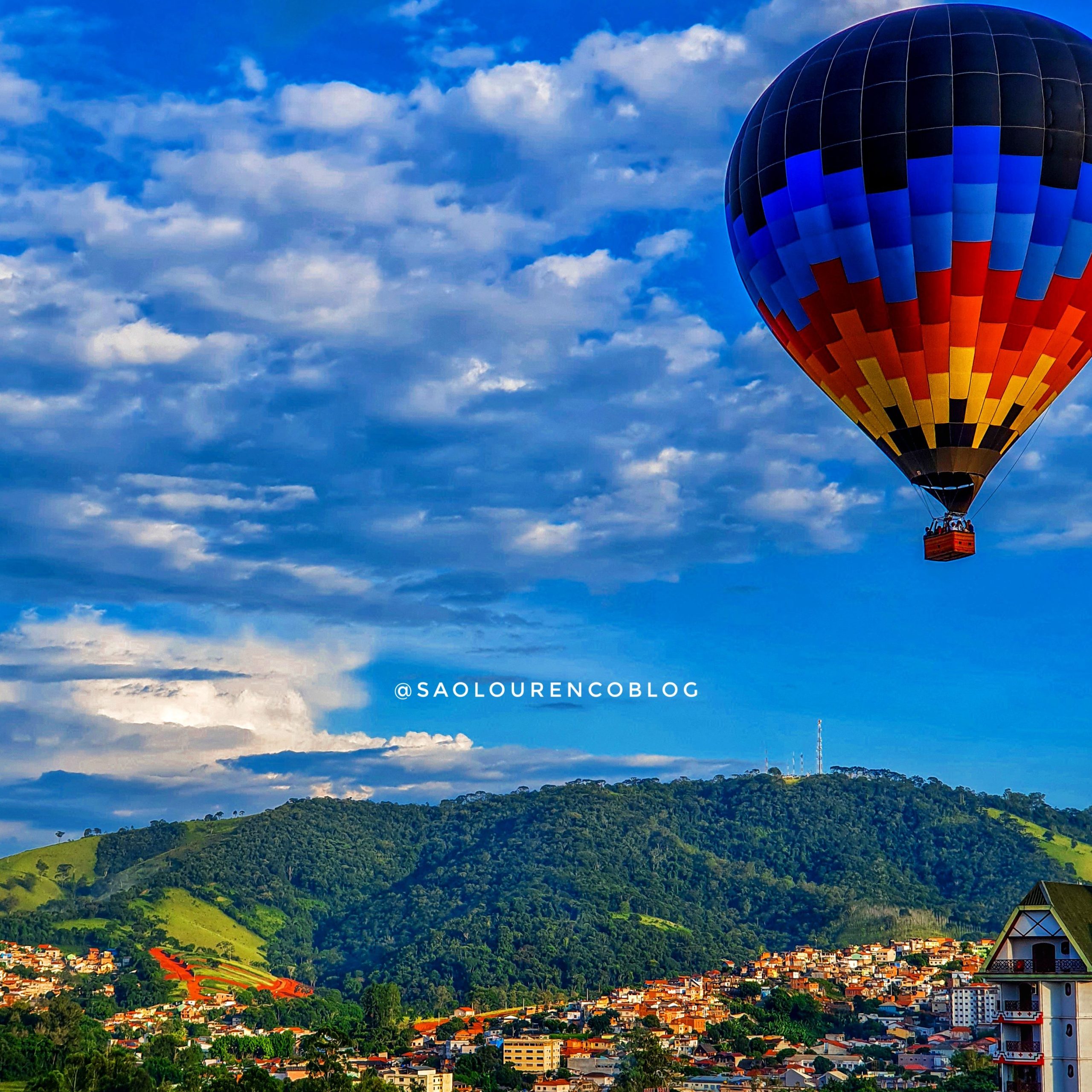 Passeio de Balão em São Lourenço